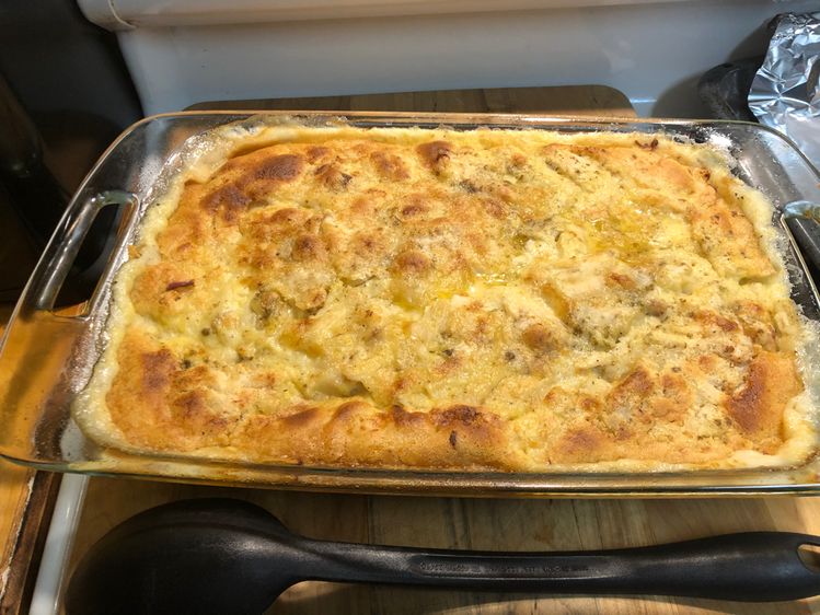 Baked Chicken and Dumplings