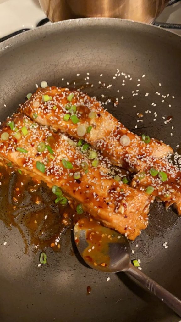 Baked Teriyaki Salmon