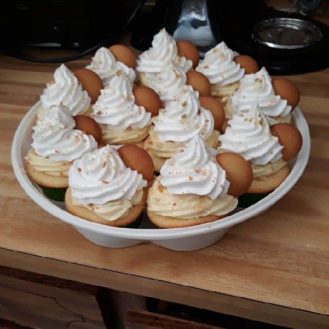 Banana Cream Pie Cupcakes