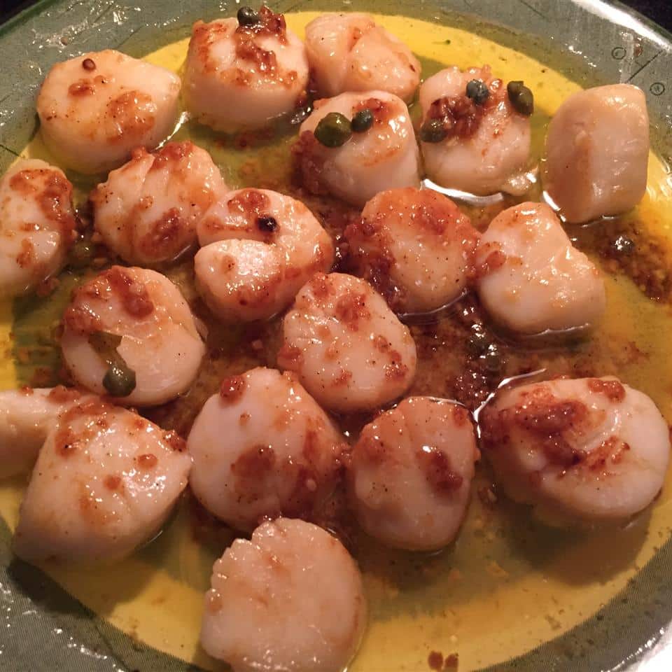 Easy Garlic-Lemon Scallops