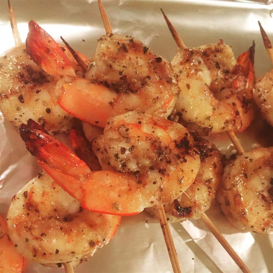Grilled Garlic and Herb Shrimp