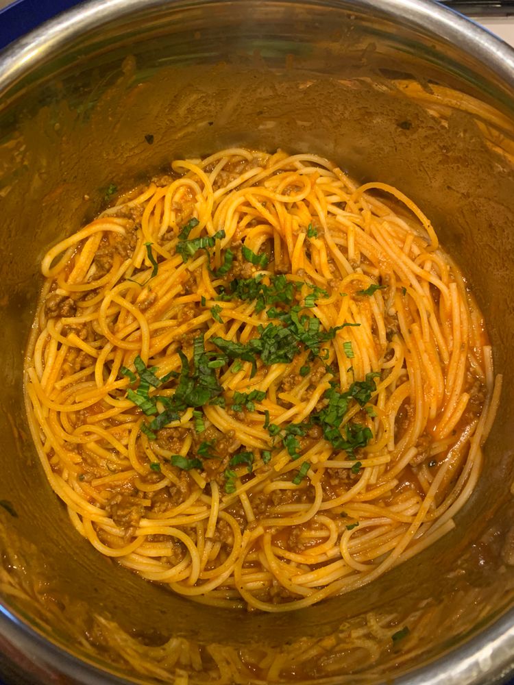 Instant Pot Spaghetti