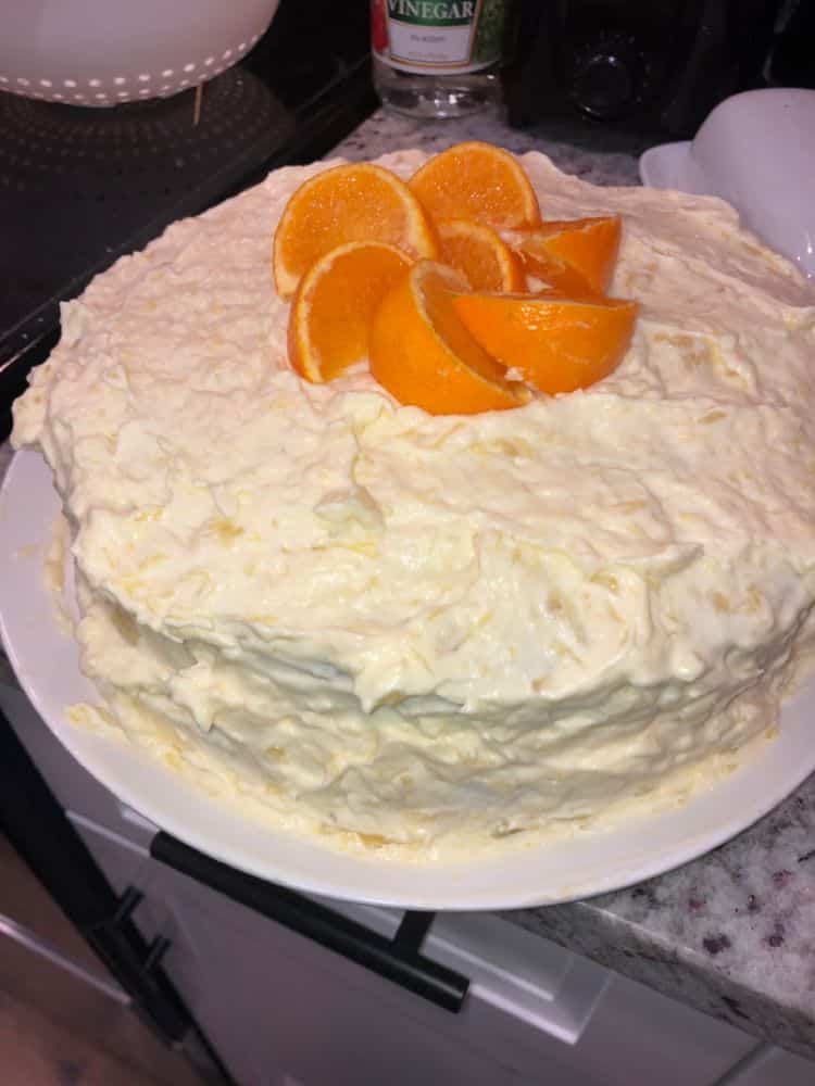 Mandarin Orange Cake – From Scratch