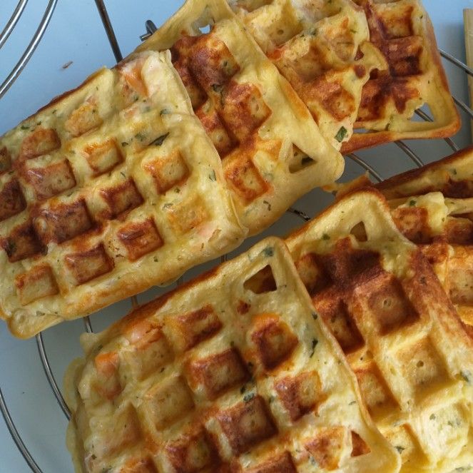 Mozzarella Stick Waffles