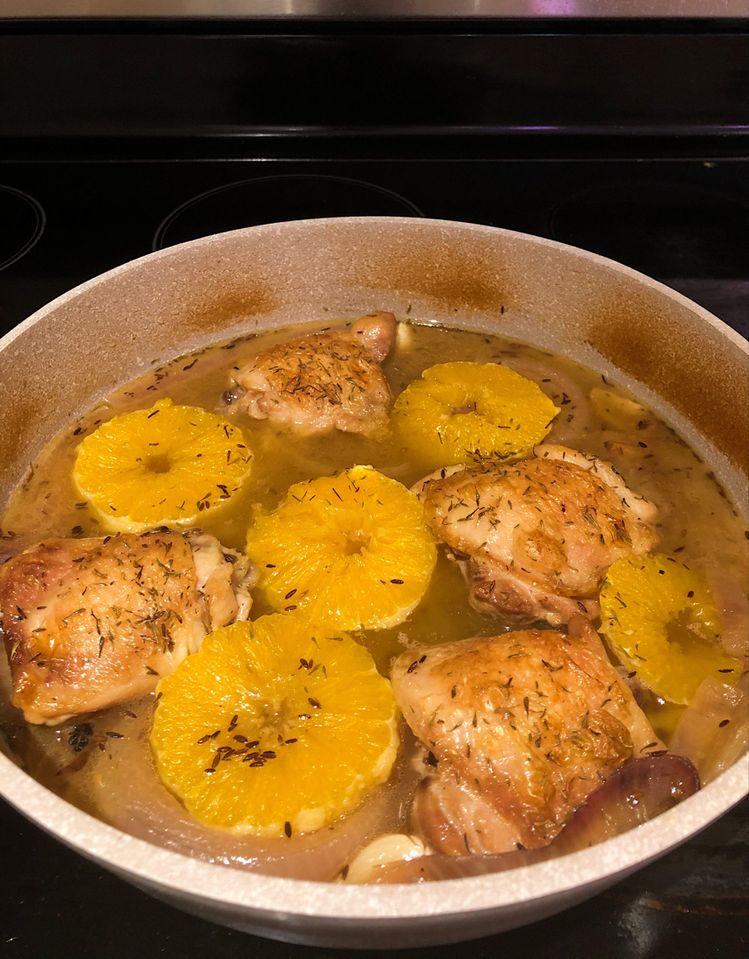 Orange Cumin Roast Chicken