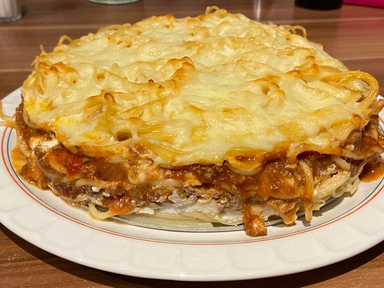 Spaghetti Layer Cake