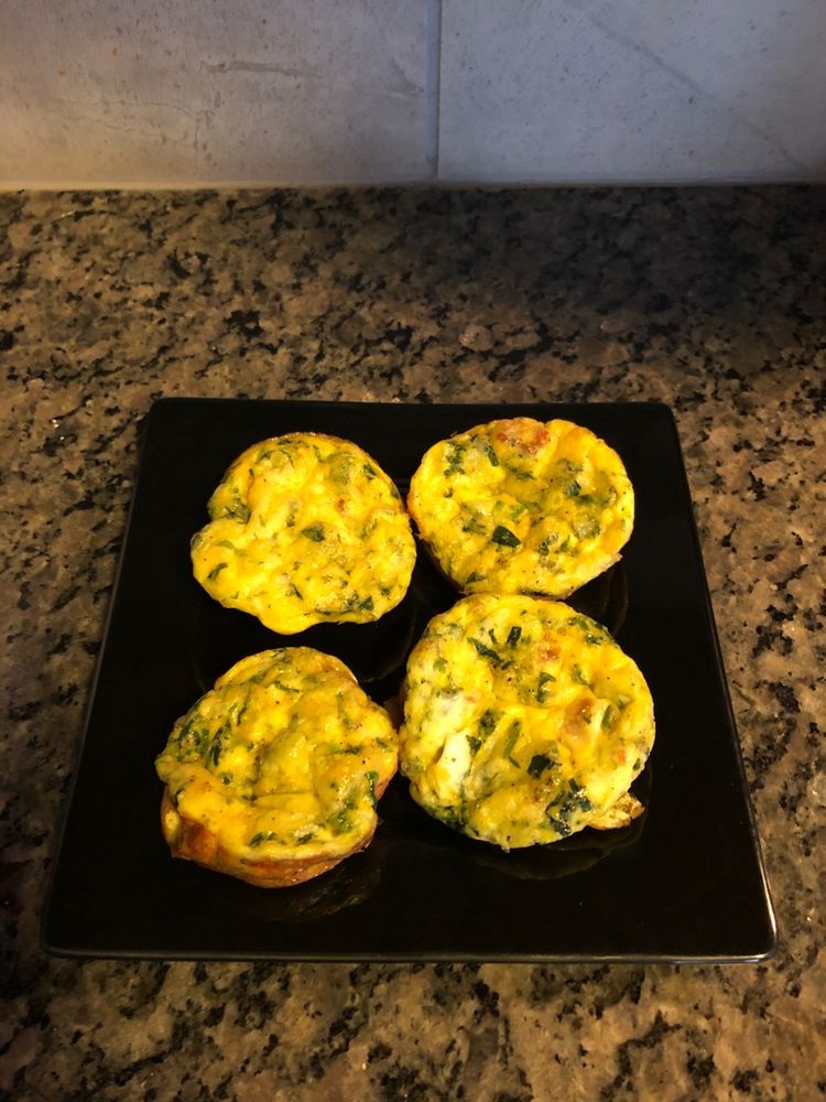 Spinach Egg Muffins