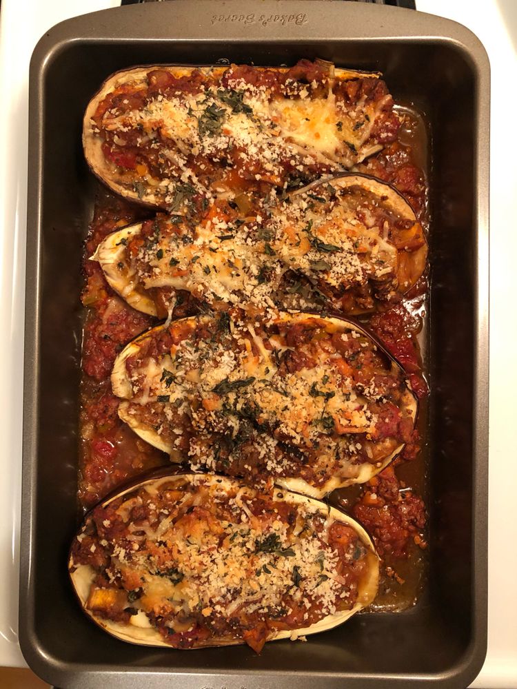 Stuffed Eggplant Parm