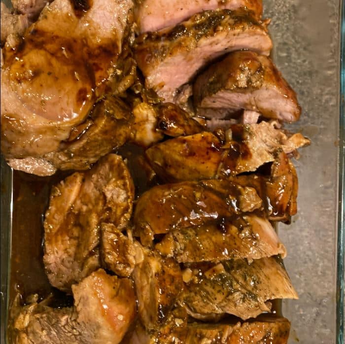 This Brown Sugar and Balsamic Glazed Pork Tenderloin Is Crazy Delicious