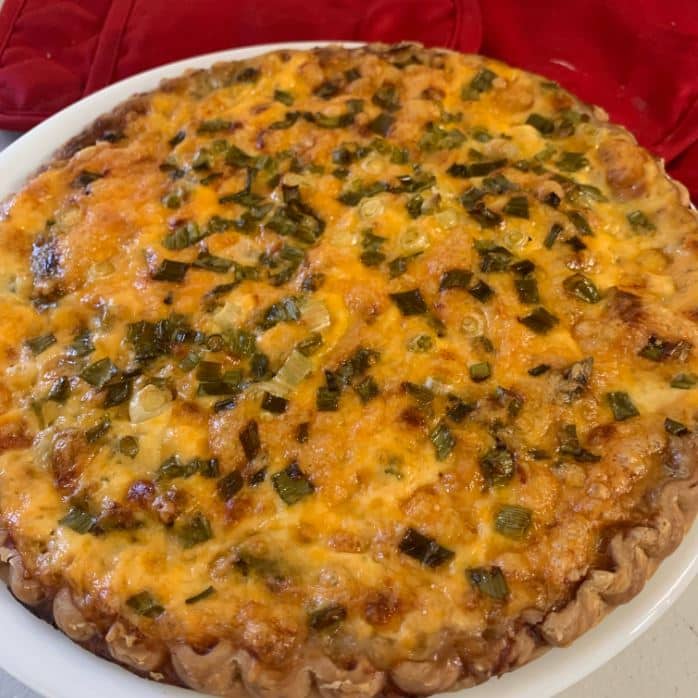 This Mouth-Wateringly Delicious Shrimp and Asparagus Quiche Is So Easy to Make