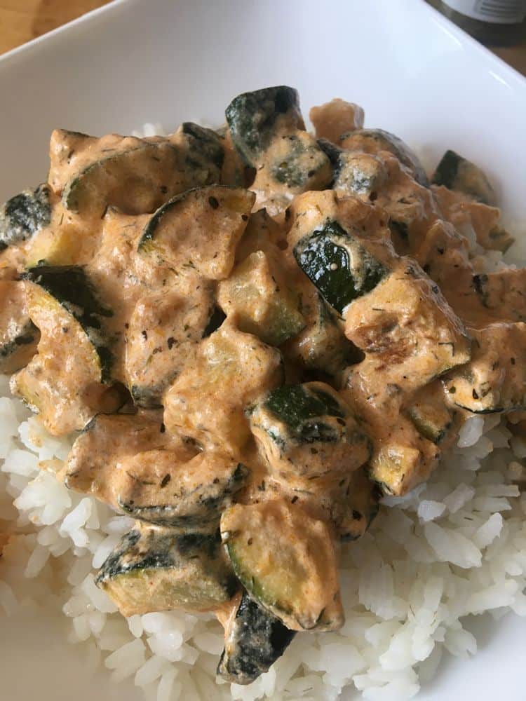 CREAMY ZUCCHINI SAUCE
