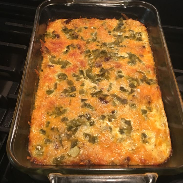 Chile Rellenos Casserole