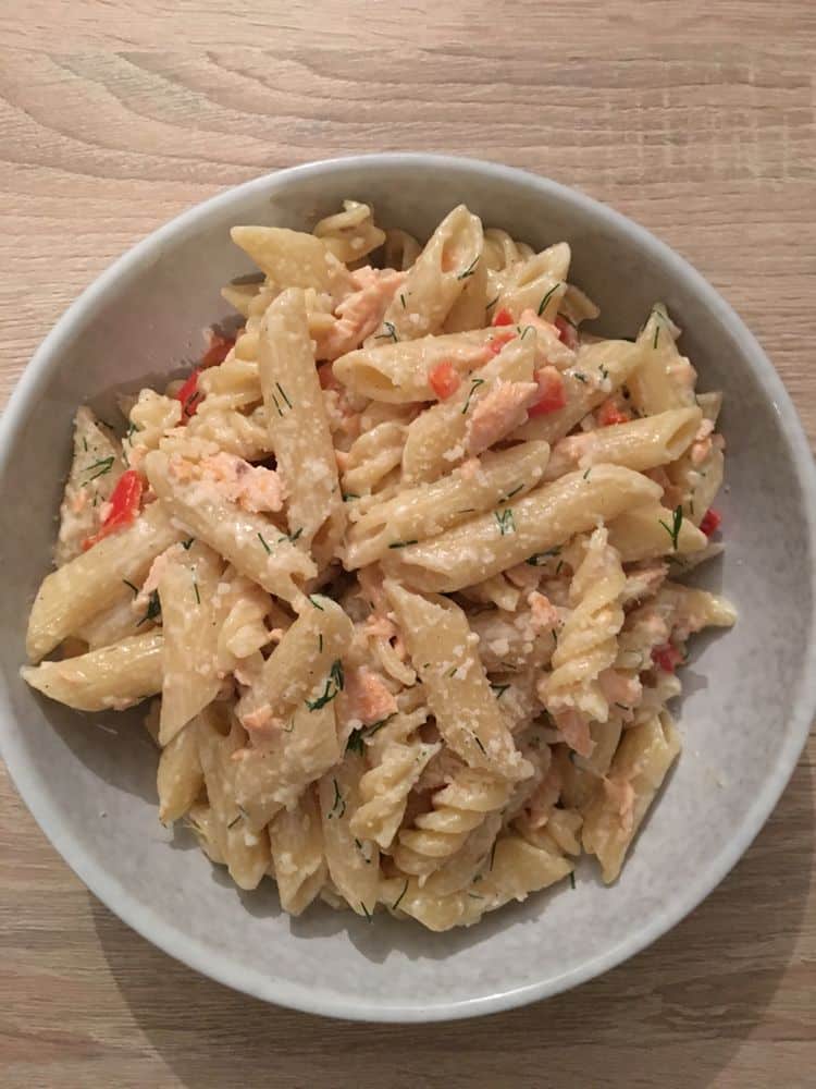 Creamy Salmon Pasta