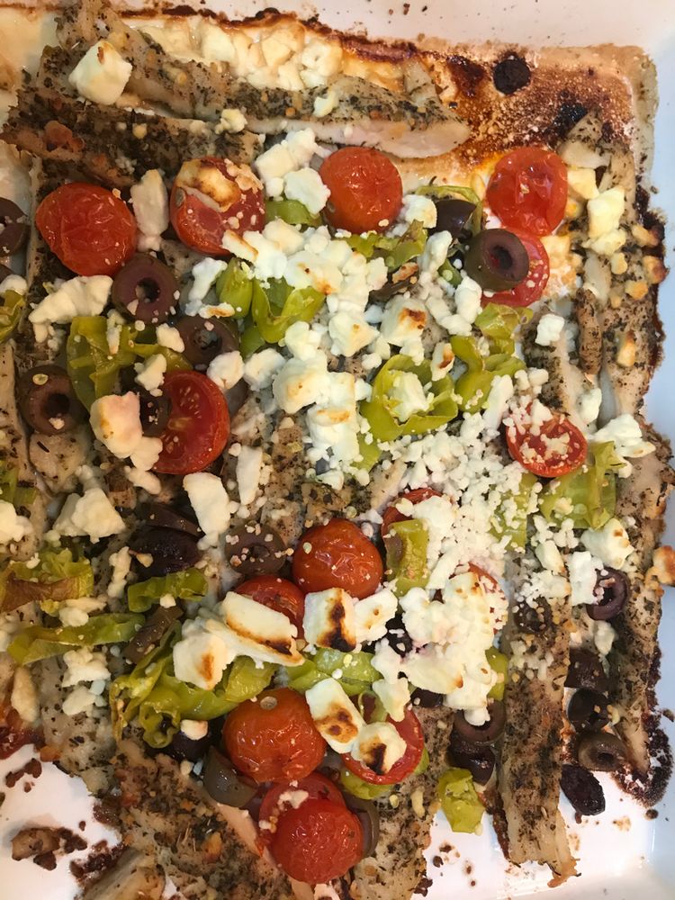 EASY LOW-CARB GREEK CHICKEN BAKE