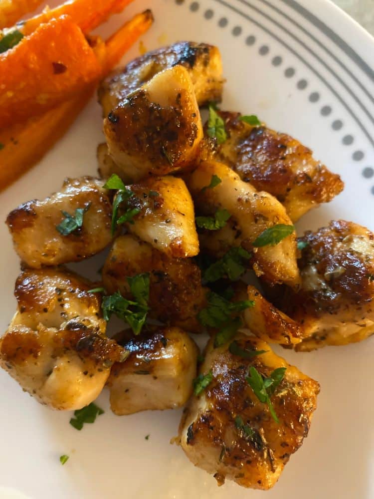 Garlic Butter Chicken Bites