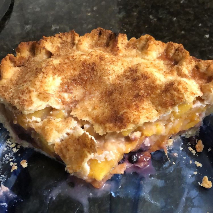 HOMEMADE PEACH PIE RECIPE