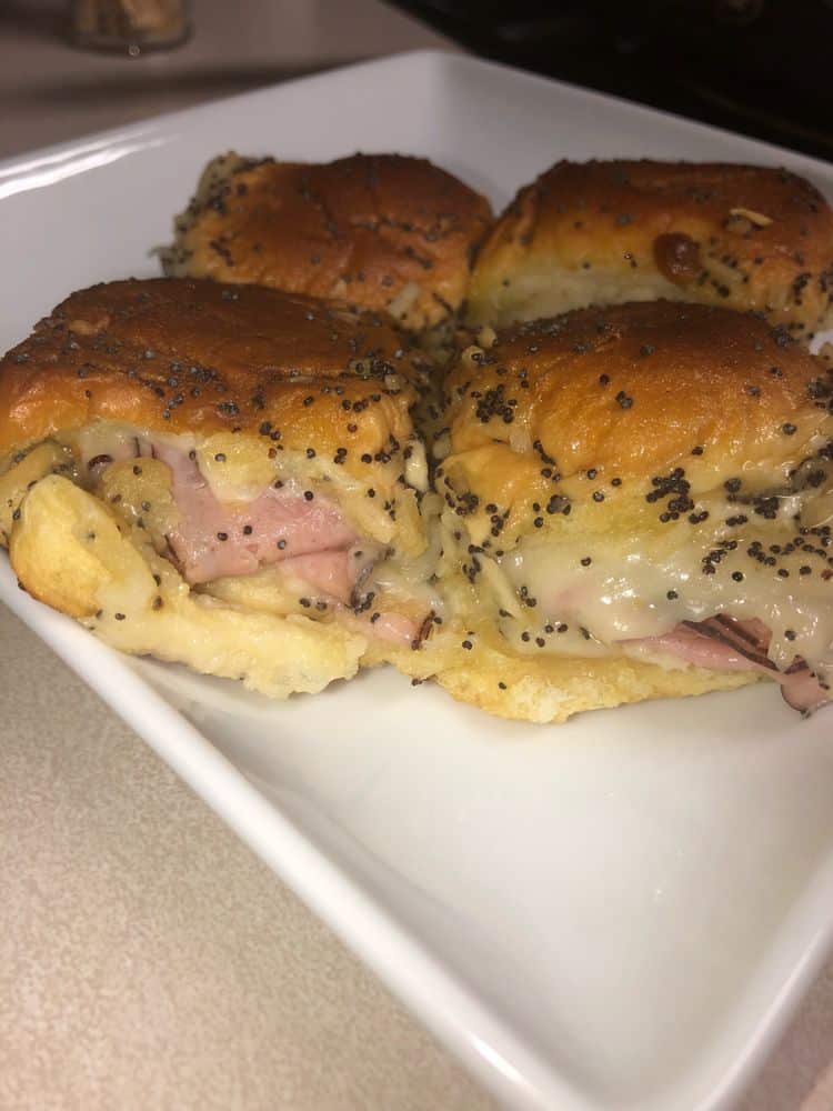 Hawaiian Ham and Cheese Sliders recipe
