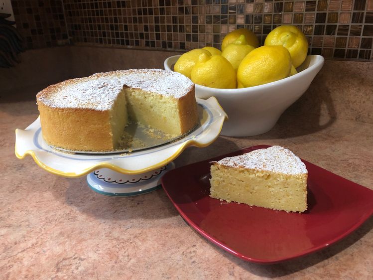 Italian Lemon Ricotta Cake