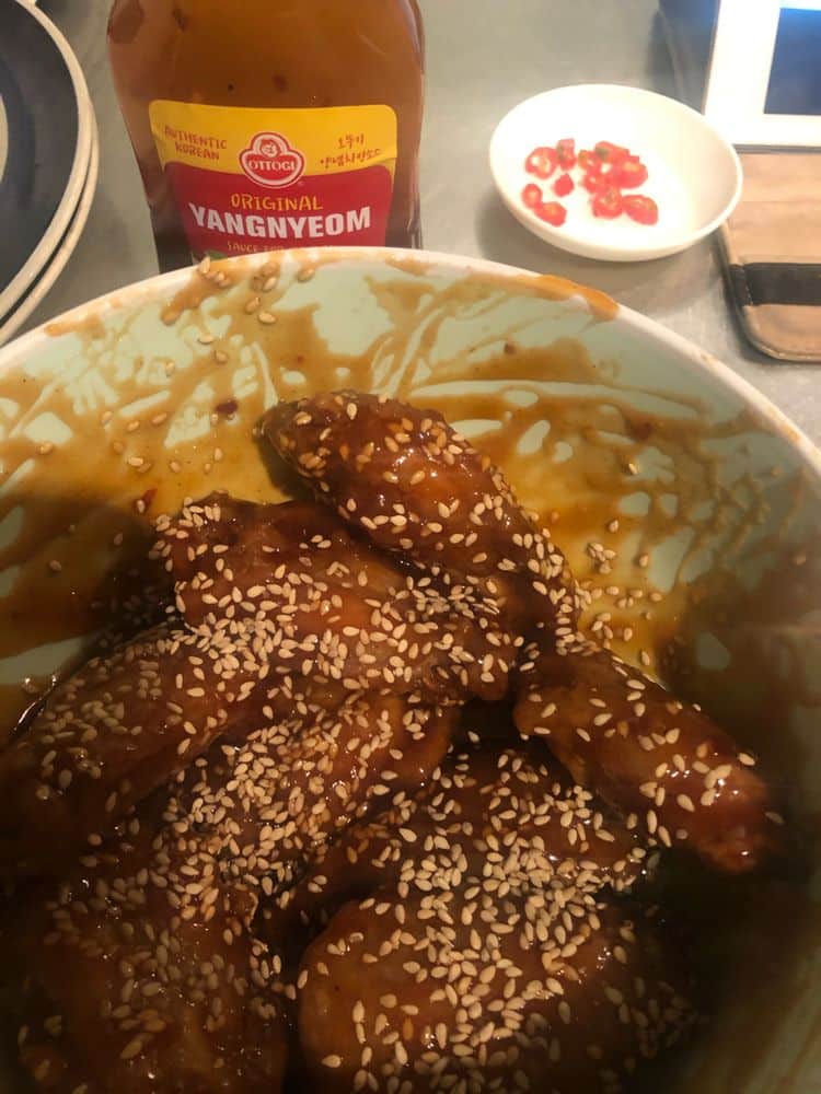 KOREAN FRIED CHICKEN WINGS