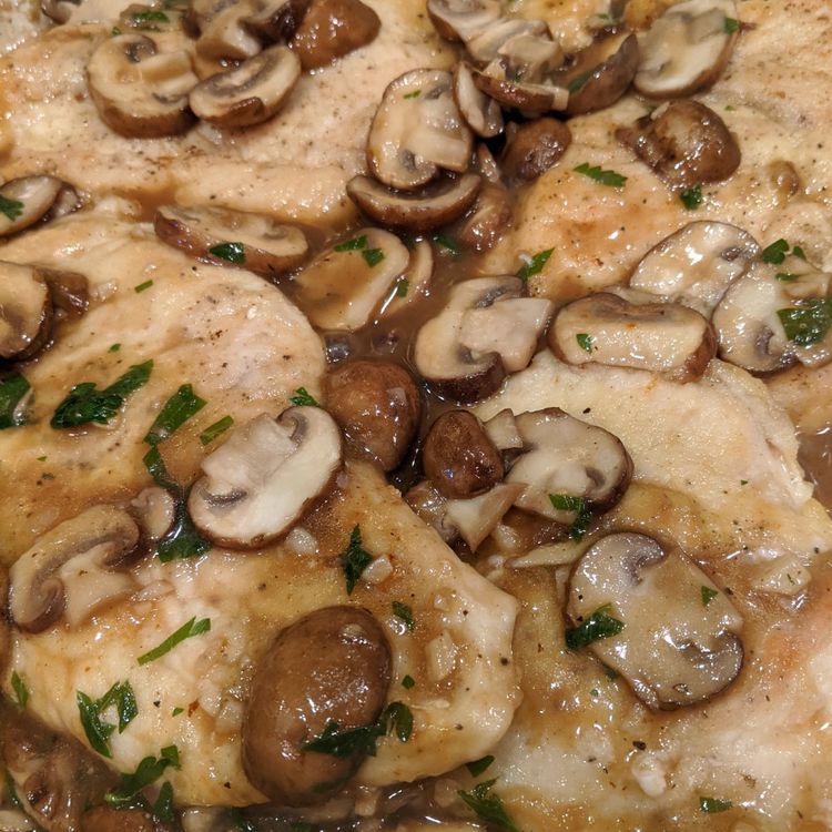 SKINNY CHICKEN MARSALA (HEALTHY CHICKEN MARSALA)