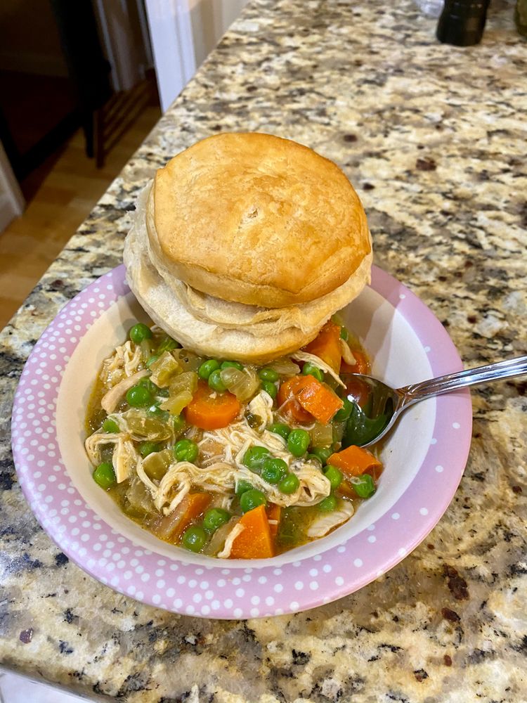 SLOW COOKER CHICKEN POT PIE