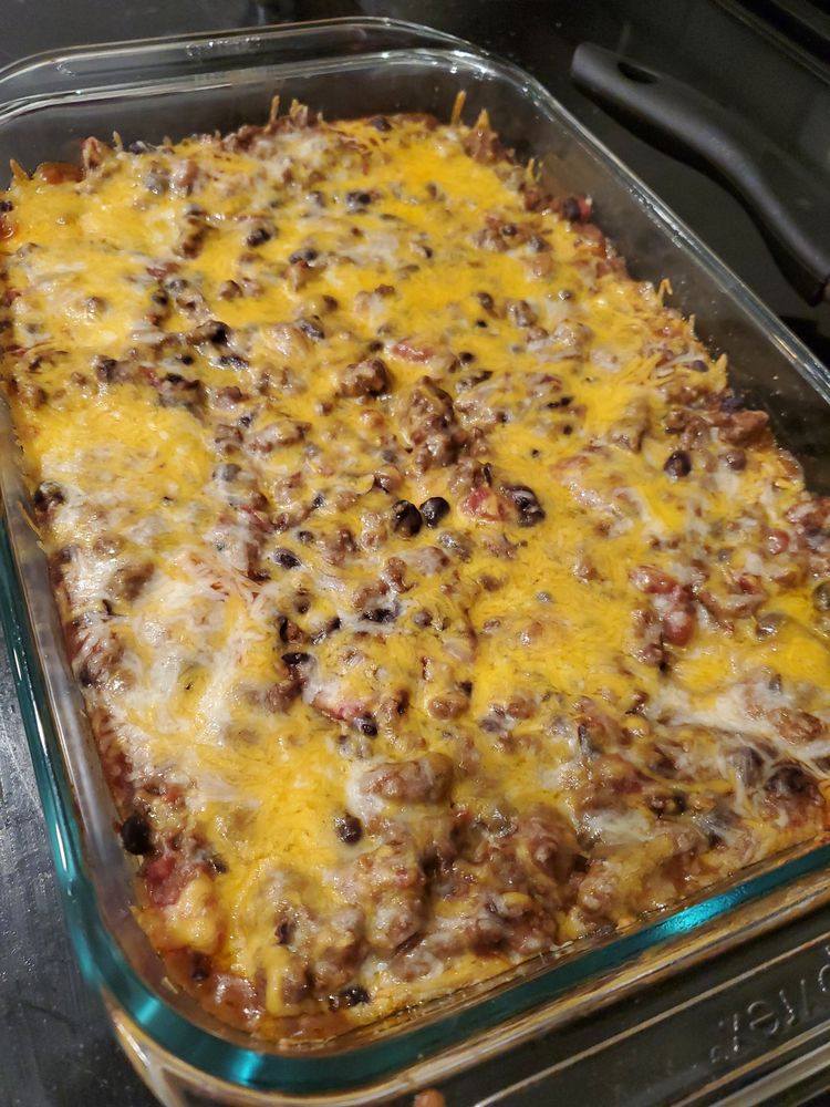 Beef Enchilada Casserole