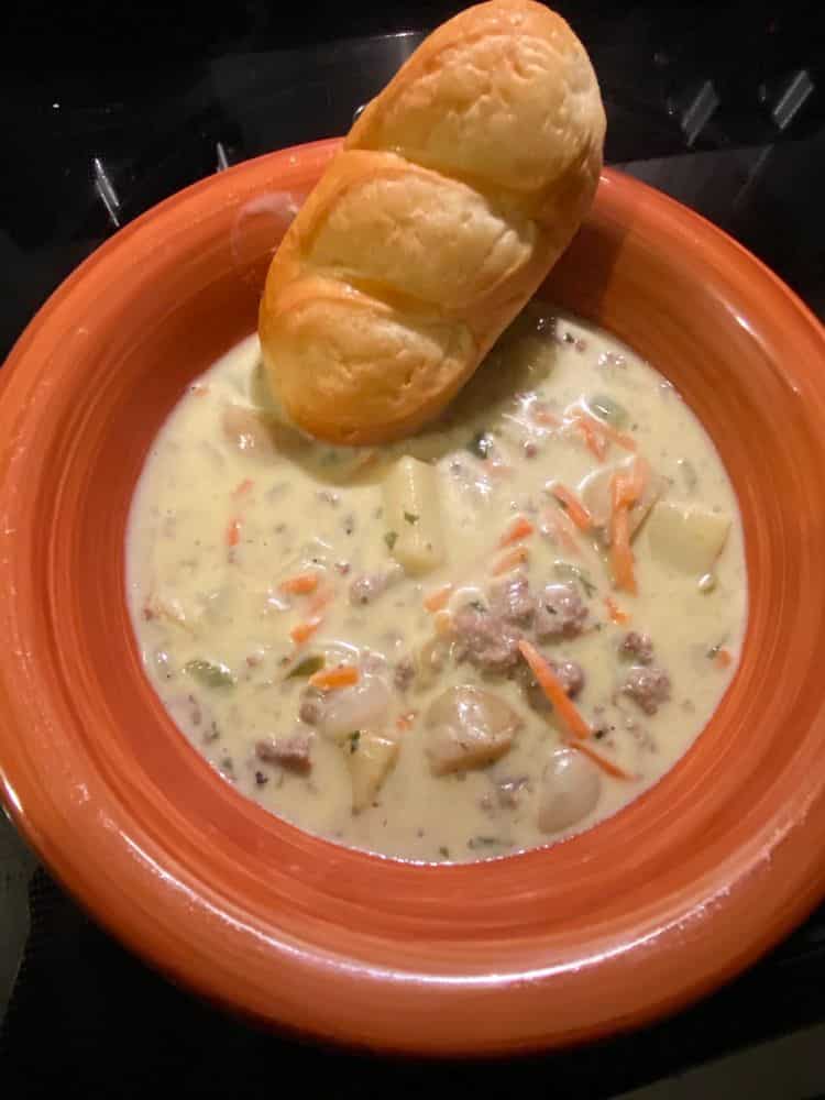 Cheeseburger Soup from Taste of Home