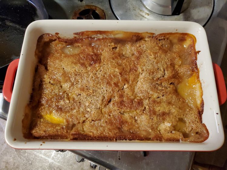 Classic Bisquick™ Peach Cobbler