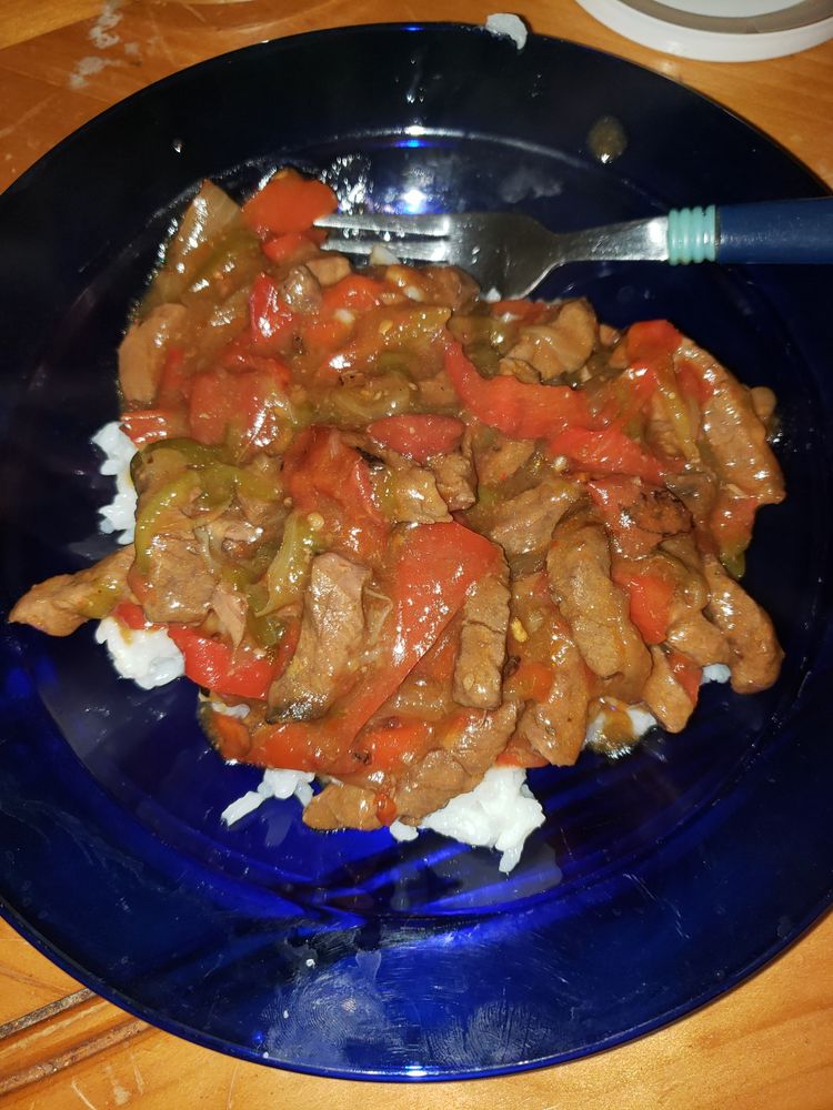 Crock Pot Pepper Steak