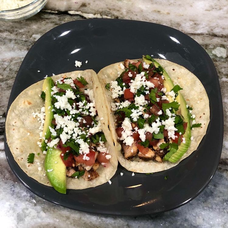 Grilled Chicken Street Tacos