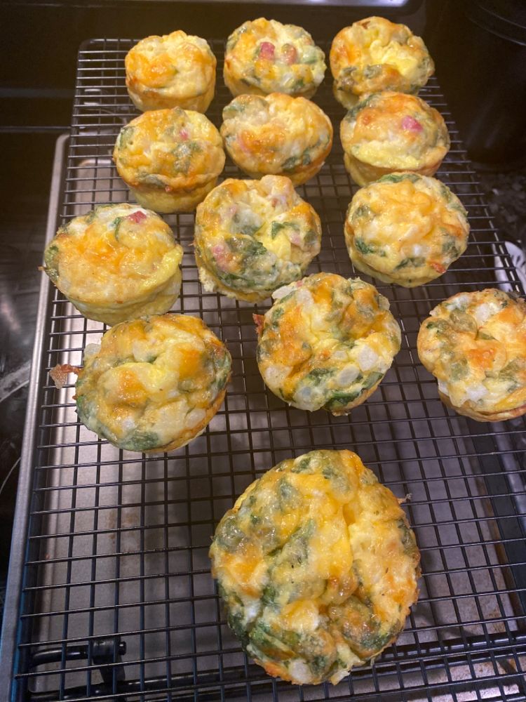 Ham and Cheese Egg Muffins