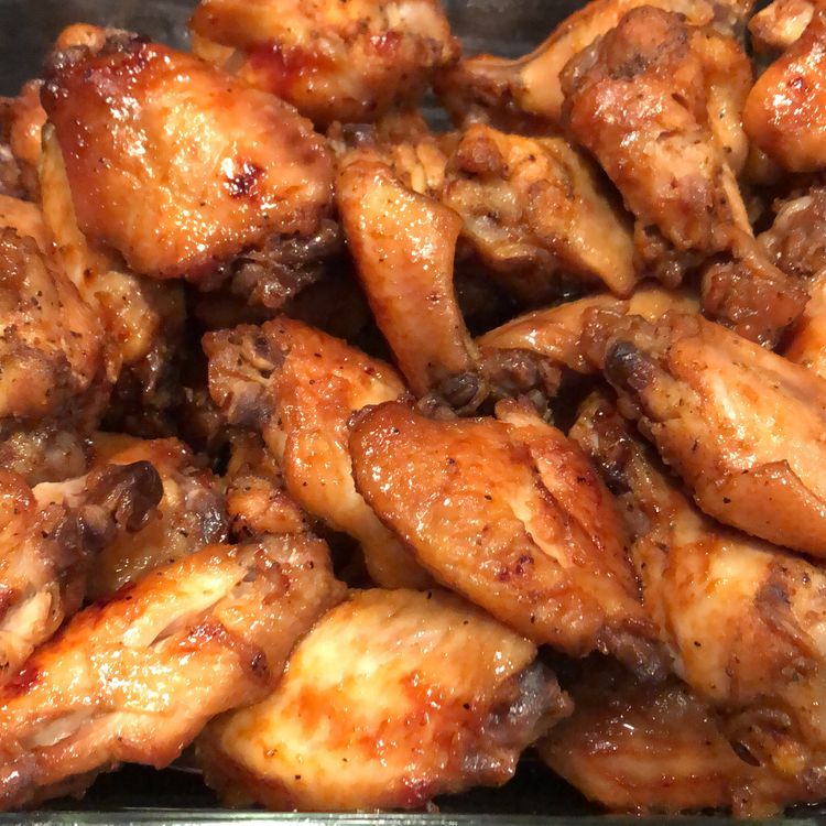Honey BBQ Slow Cooker Chicken Wings
