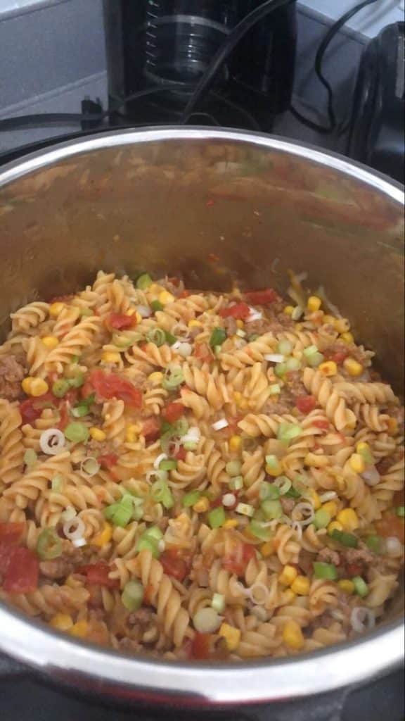 Instant Pot Taco Pasta