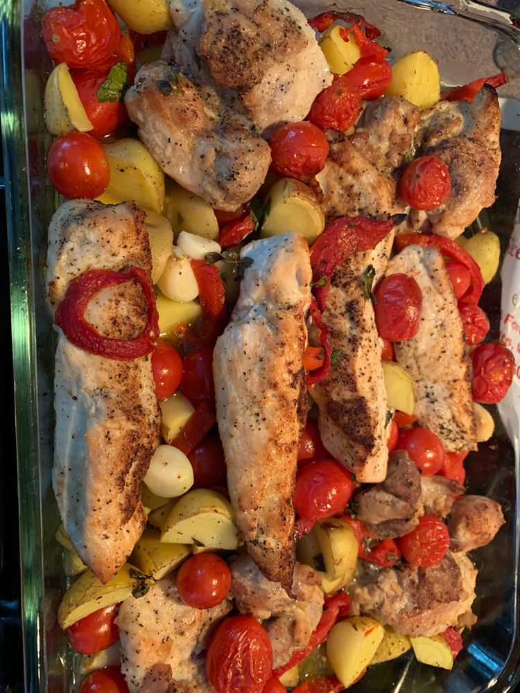 MEDITERRANEAN CHICKEN THIGHS