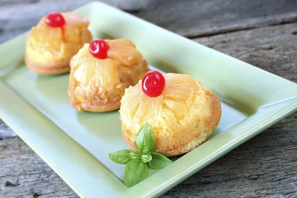 Pineapple Upside Down Cupcakes
