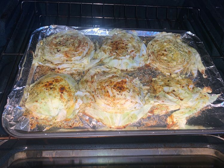 Roasted Cabbage Steaks
