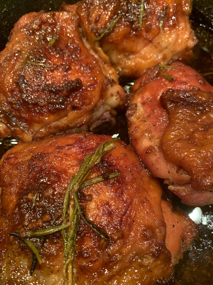 Sweet & Spicy Boneless Chicken Thighs