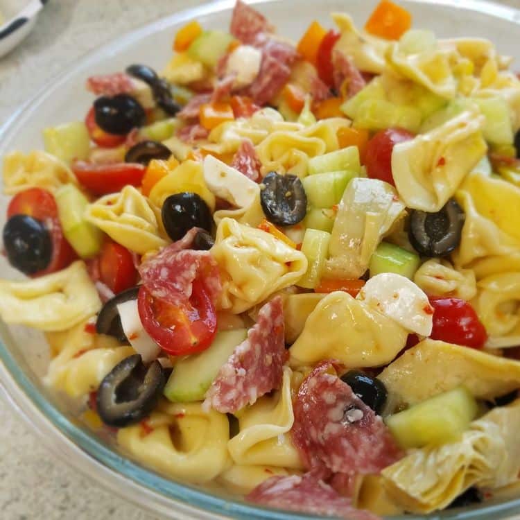 TUSCAN TORTELLINI PASTA SALAD