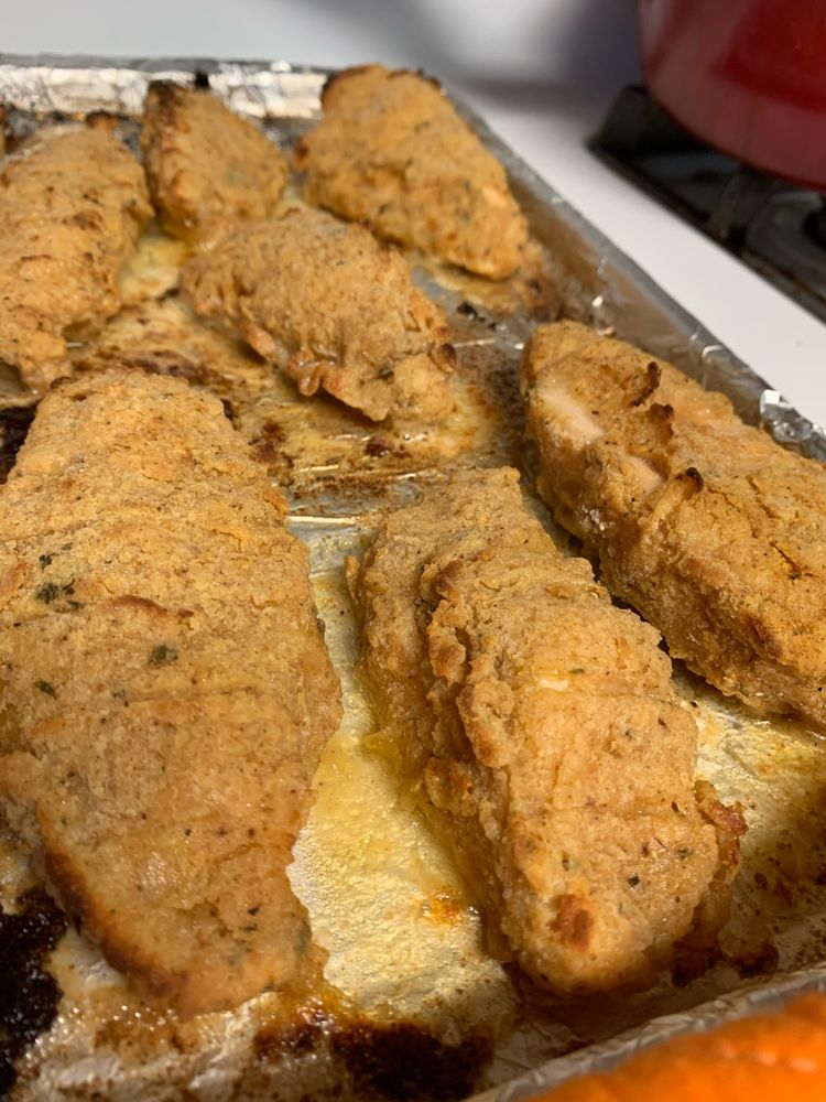 Truly Crispy Buttermilk Oven Fried Chicken
