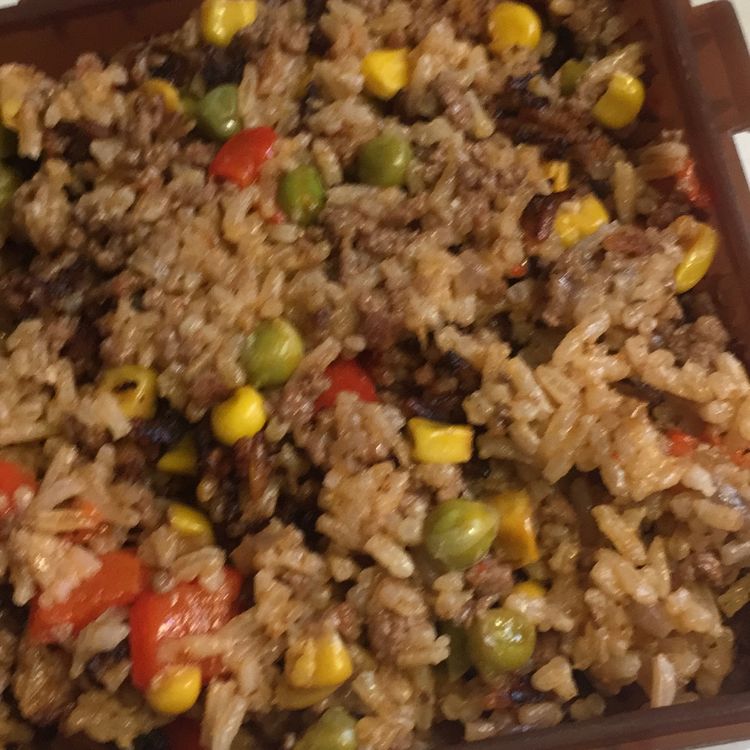 Beef and Rice with Veggies