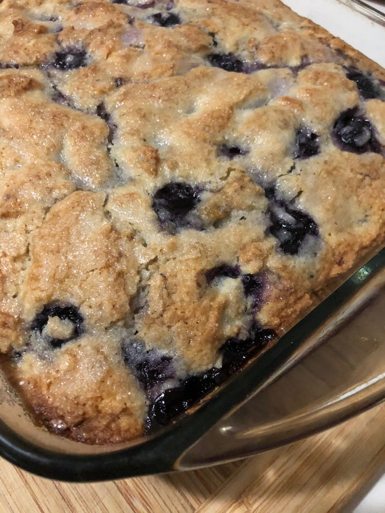 Buttermilk Blueberry Breakfast Cake