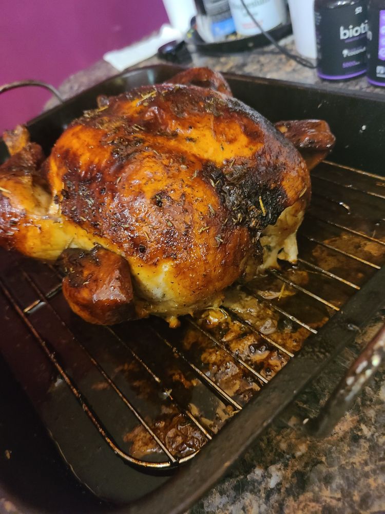 Buttermilk Marinated Roast Chicken