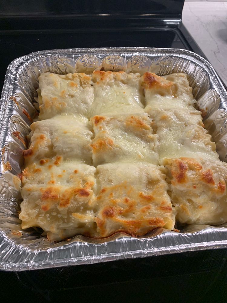 Chicken Alfredo Roll Ups