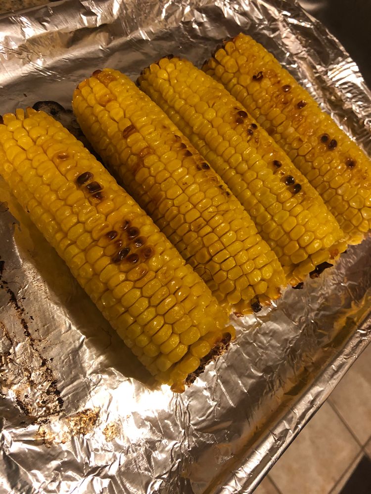 Corn on the Cob in the Oven