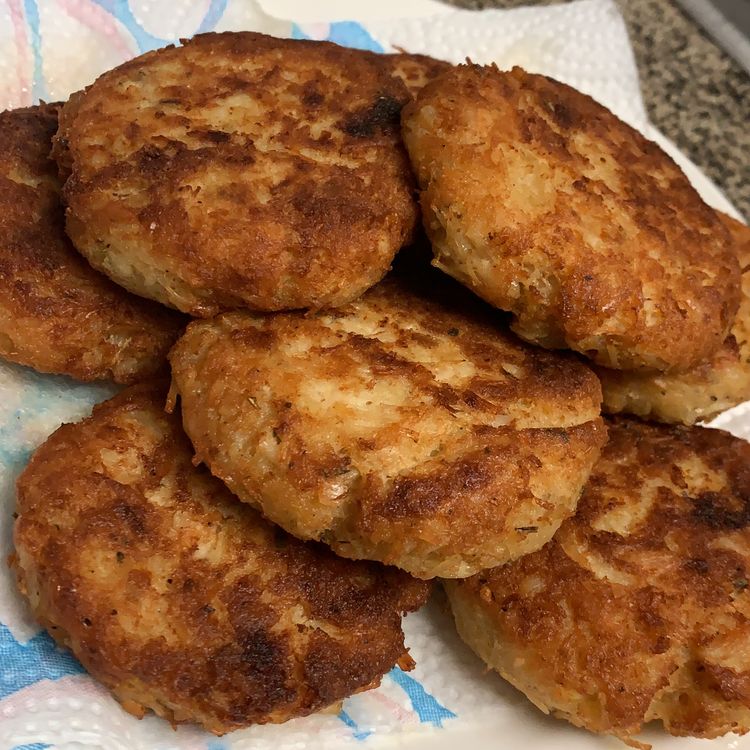 Crispy Chicken Fritters