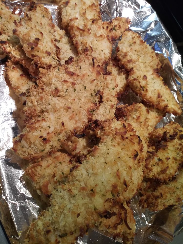 Crispy Coconut Chicken Tenders