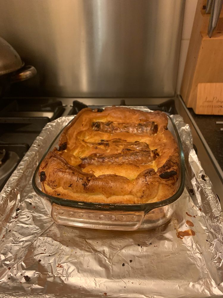 Easy toad-in-the-hole recipe