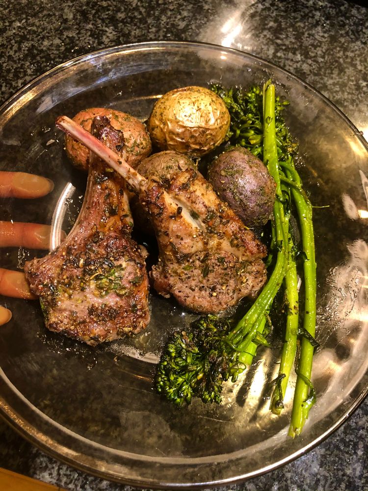 Herb Marinated Lamb Chops