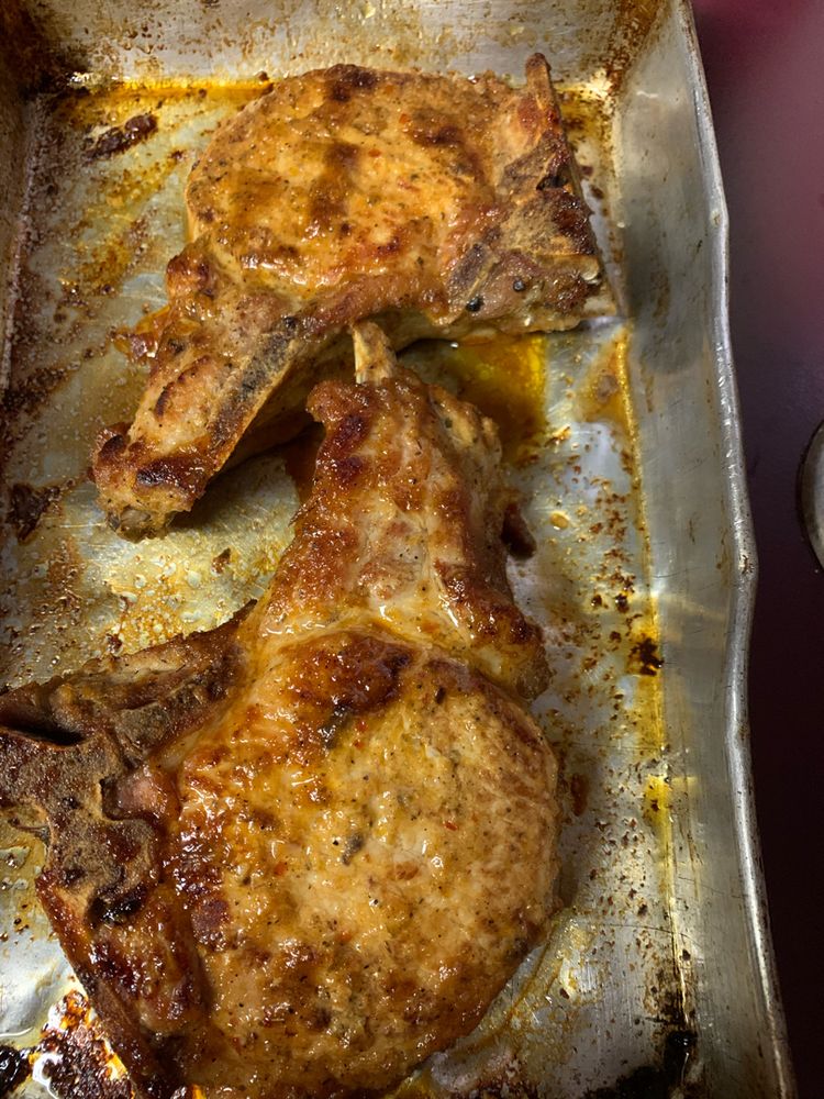 Honey Garlic Baked Pork Chops