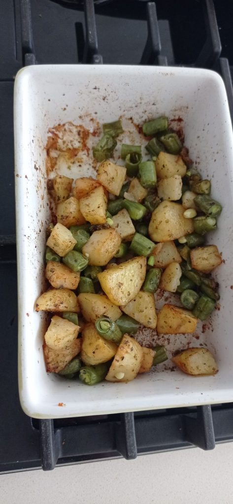 Potatoes and Green Beans